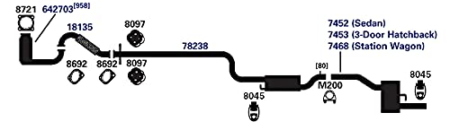 AP Exhaust Muffler 7453 - Durable Performance for Cars & Trucks