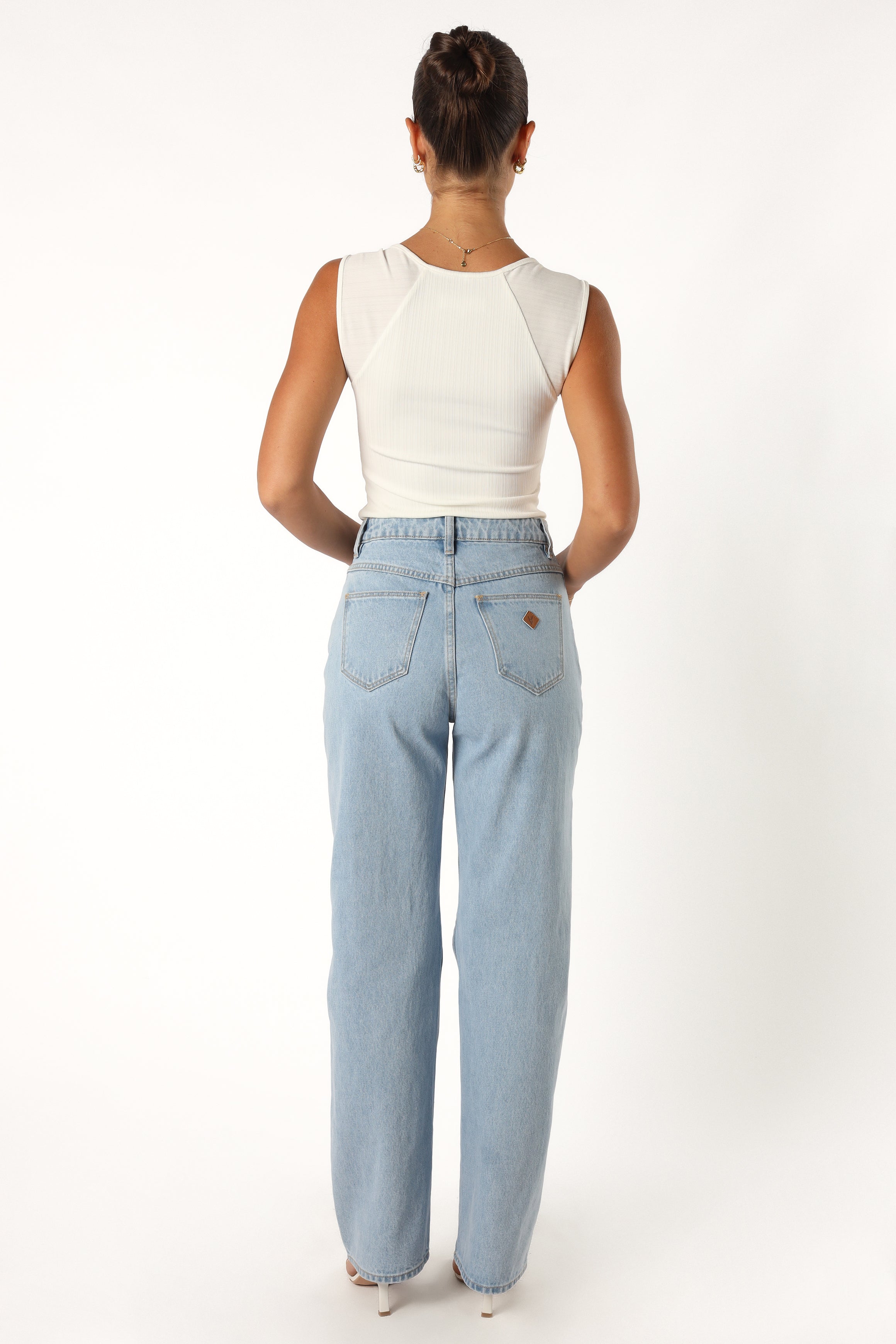 Abrand Carrie Jeans - High Waist Slim Fit Stretch Denim Pants for Women | Perfect for Casual Wear, Office & Date Night Outfits