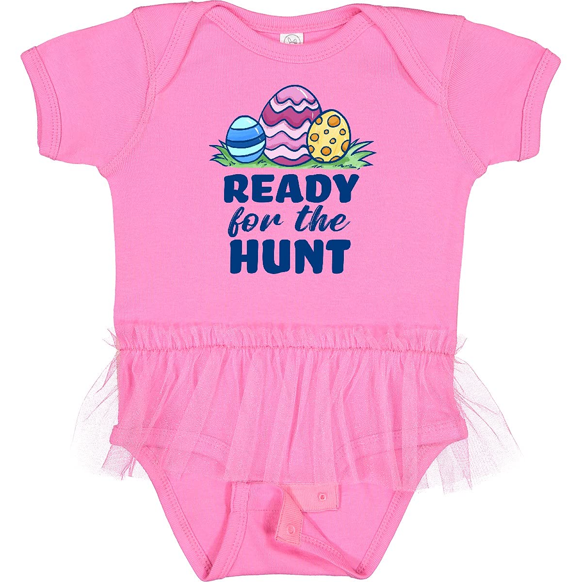 Easter Egg Hunt Infant Tutu Bodysuit - Pastel Baby Outfit for Easter Photos