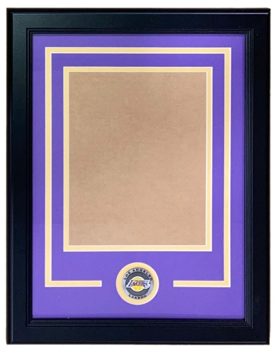 Los Angeles Lakers 8x10 Vertical Photo Frame Kit - NBA Basketball Memorabilia Display for Home, Office & Gifts