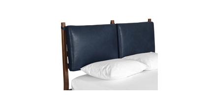 Truro Bed Headboard Cushion Set - Soft Upholstered Backrest Pillows for Bedroom, Queen/King Size - Perfect for Reading, Relaxing & Enhancing Bedroom Decor