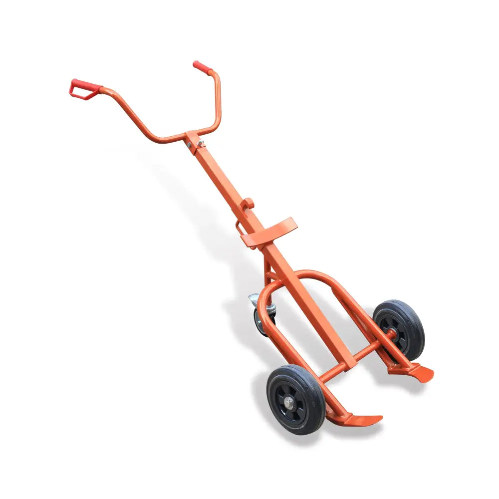 Heavy Duty Drum Dolly with 4 Swivel Casters - Portable Drum Transporter for 55 Gallon Drums - Ideal for Warehouses, Garages, and Industrial Use