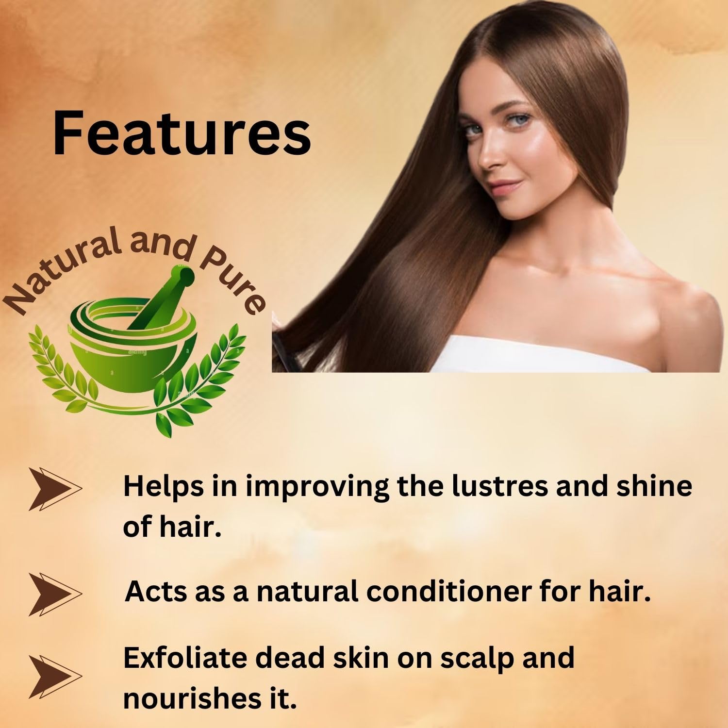 Organic Reetha Powder for Hair Cleansing & Growth - 200g (100g x 2) Natural Shampoo Alternative | Hair Mask, Scalp Treatment & Ayurvedic Hair Care for Dandruff, Dry Scalp & Shiny Hair - Perfect for DIY Hair Spa at Home