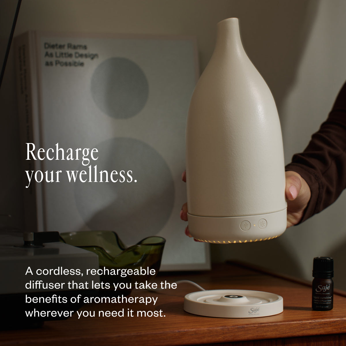 Aroma Omni Essential Oil Diffuser - Ultrasonic Aromatherapy Humidifier for Home, Office, Yoga & Spa Relaxation