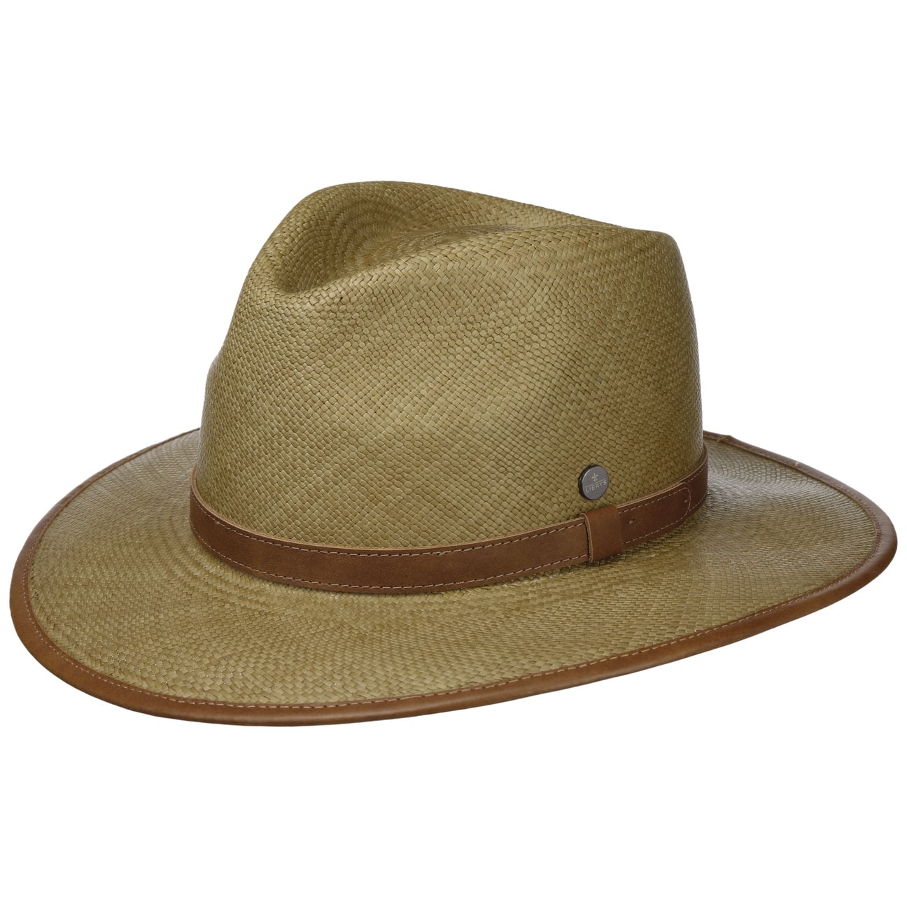 Lierys Carston Traveller Panama Hat for Men & Women - Lightweight Breathable Summer Sun Hat for Beach, Travel, and Outdoor Activities