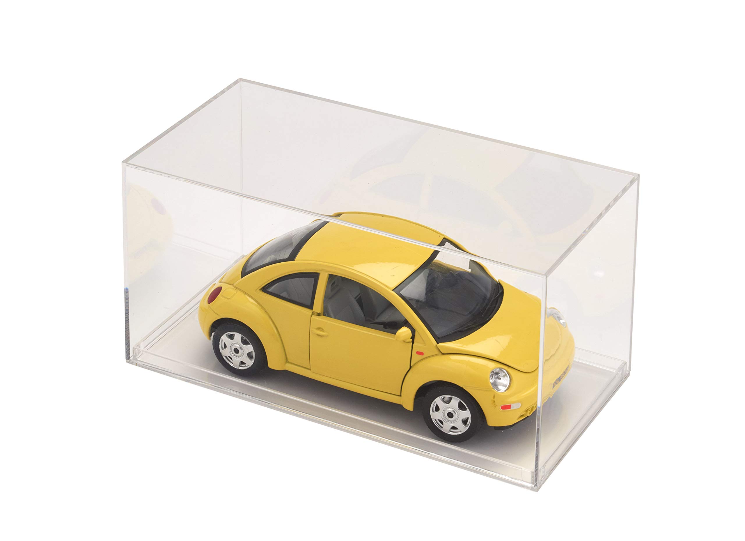 Pioneer Plastics 083C Clear Plastic Display Case for 1:32 Scale Diecast Model Cars - 8