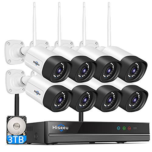 16ch 8x 5MP Cameras 3T HDD 2 Way Audio