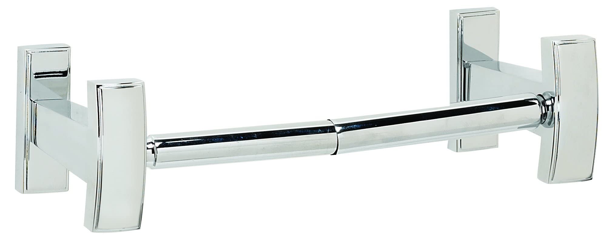Modern Polished Nickel Tissue Holder - 7.5