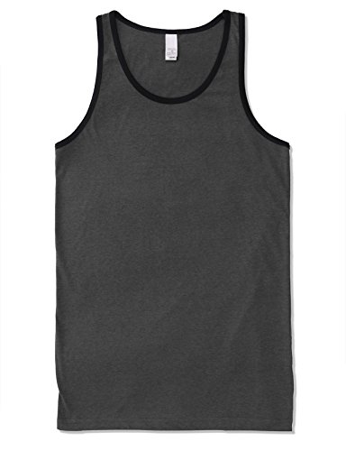 Contrast Trim Charcoal Black