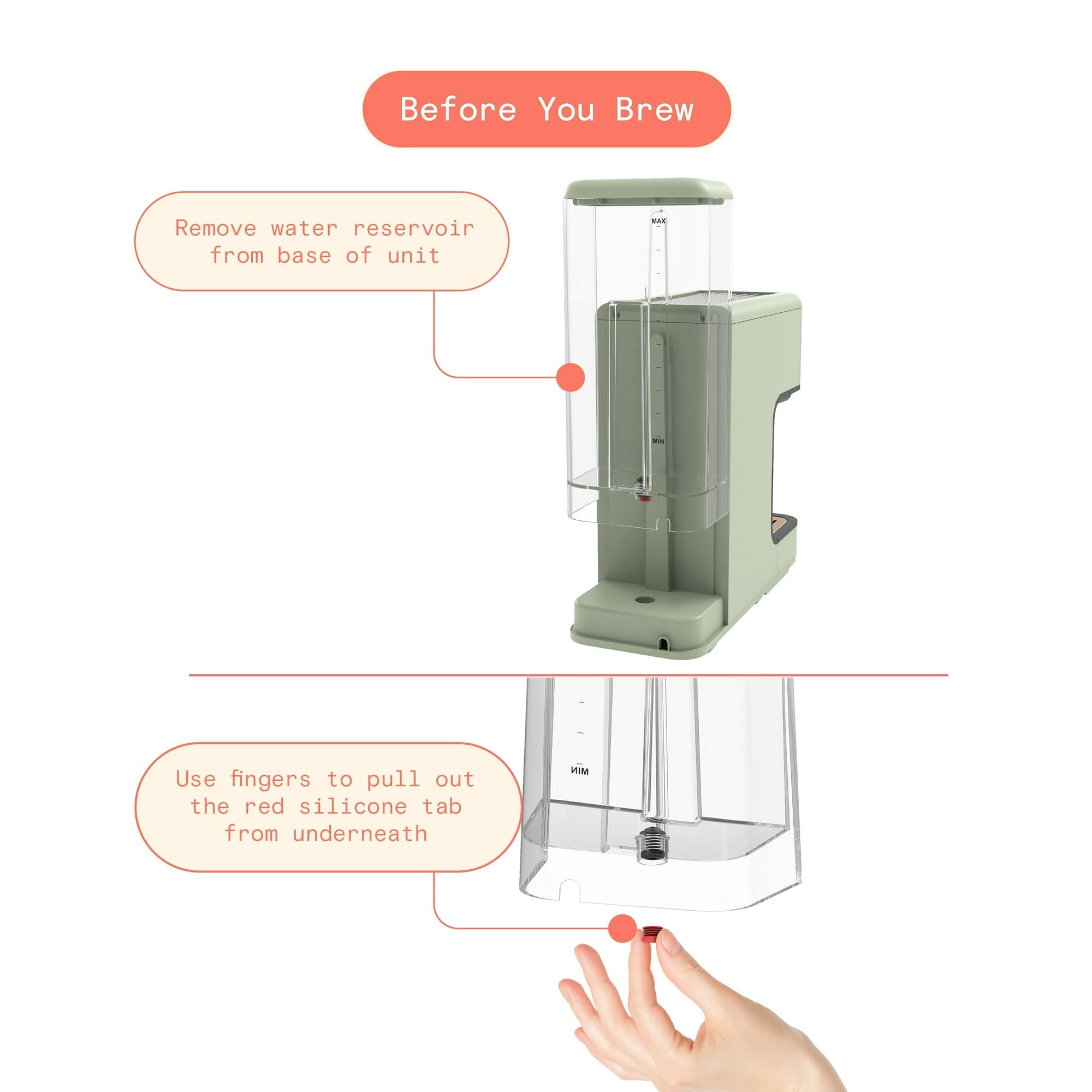 Drew Barrymore 20 Bar Pressure Slim Espresso Maker - Compact & Stylish Coffee Machine for Home & Office (Cornflower Blue) | Perfect for Small Kitchens, Dorms, and Coffee Lovers
