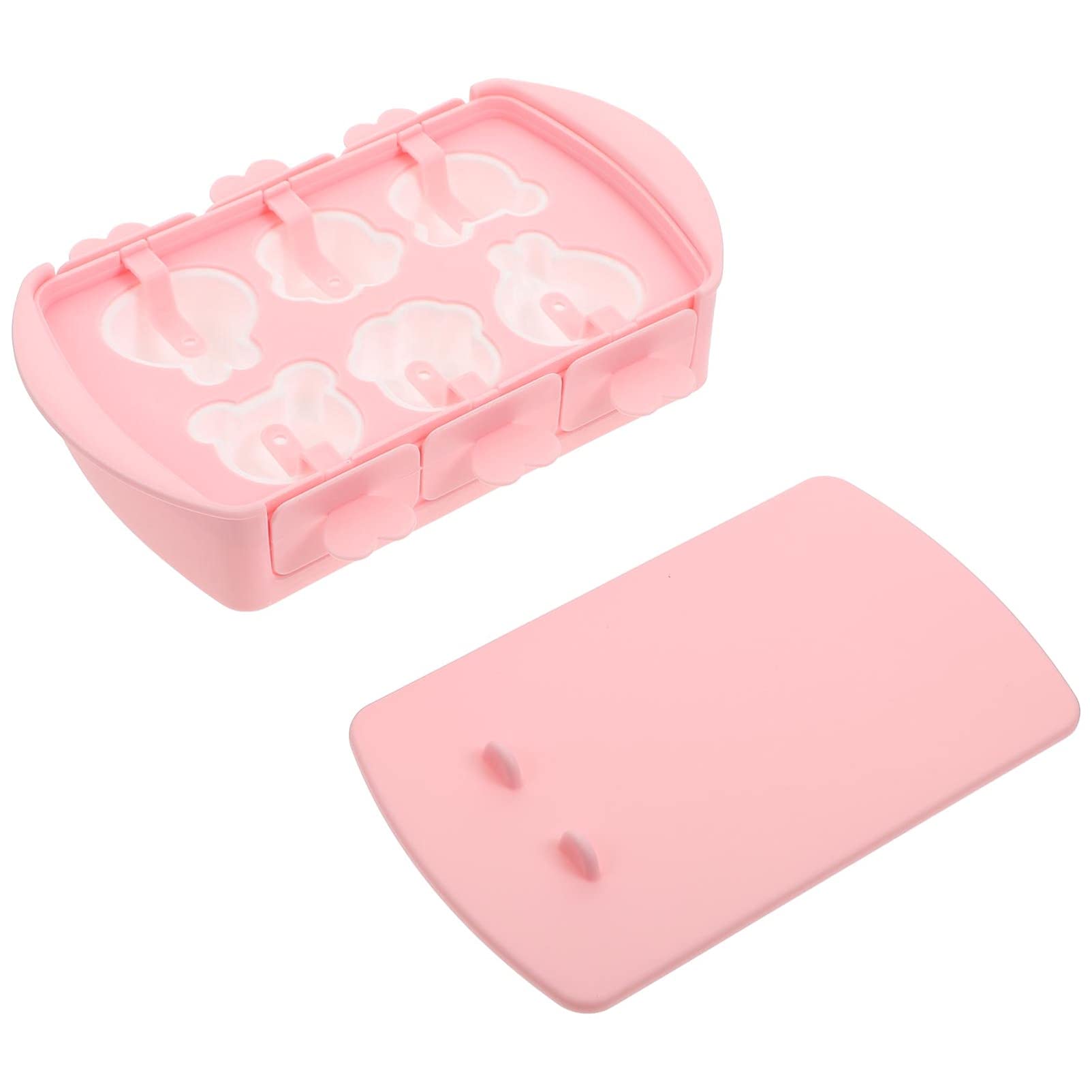 HEMOTON 12-Cavity Silicone Popsicle Molds Set - BPA Free Animal Shaped Ice Cream Molds for DIY Homemade Frozen Treats, Yogurt Sticks & Ice Pops - Perfect for Summer Parties, Kids Snacks & Family Fun