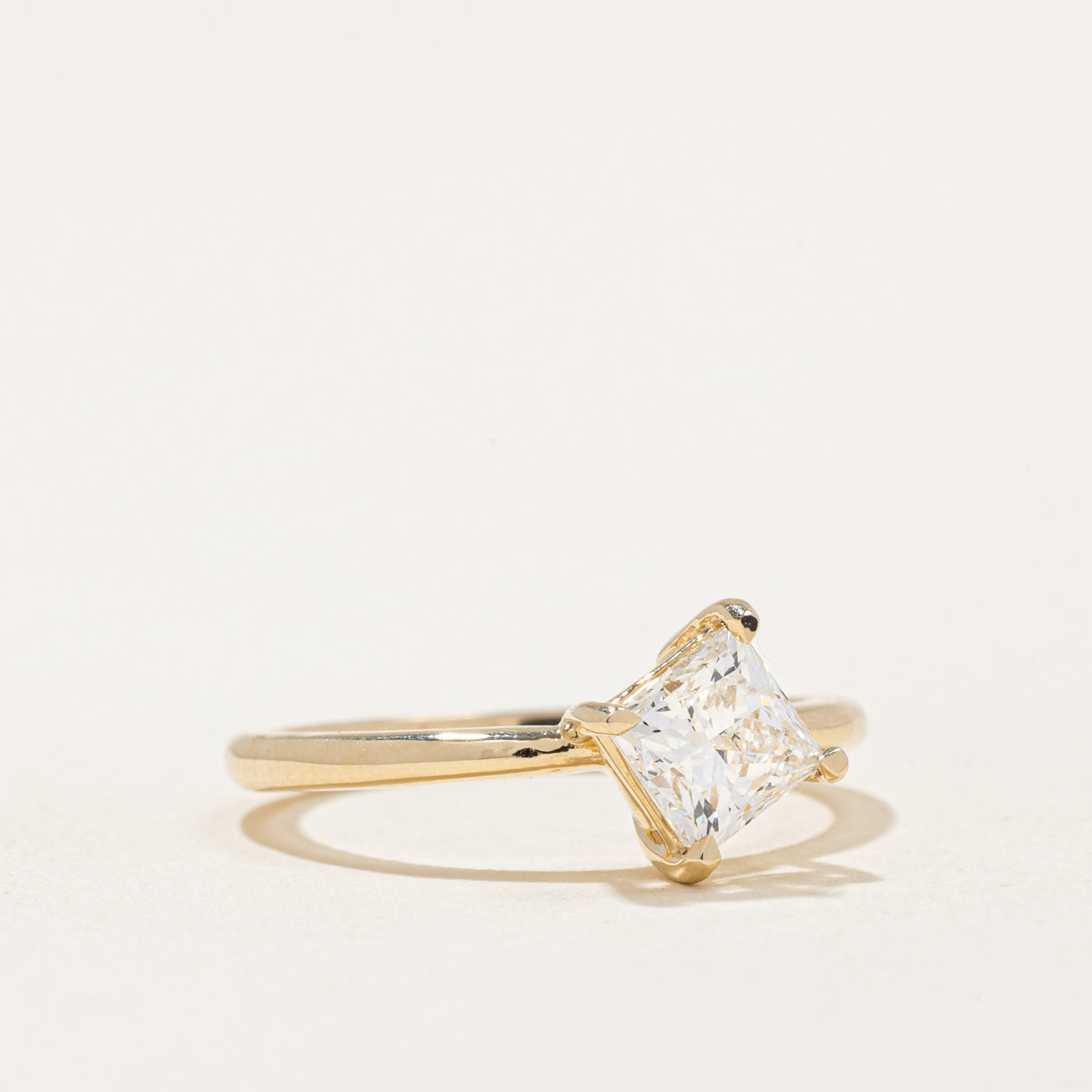 1.04ct Princess Cut Diamond Engagement Ring for Women - Size 6.5 | 100 Ways' Premium Wedding Jewelry | Perfect for Proposals, Anniversaries & Special Occasions