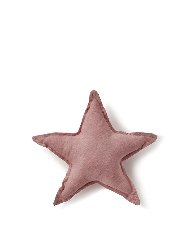 Star Cushion Small Pink - Soft Decorative Throw Pillow for Sofa, Bed, Chair - Perfect for Home Decor, Living Room, Nursery & Office