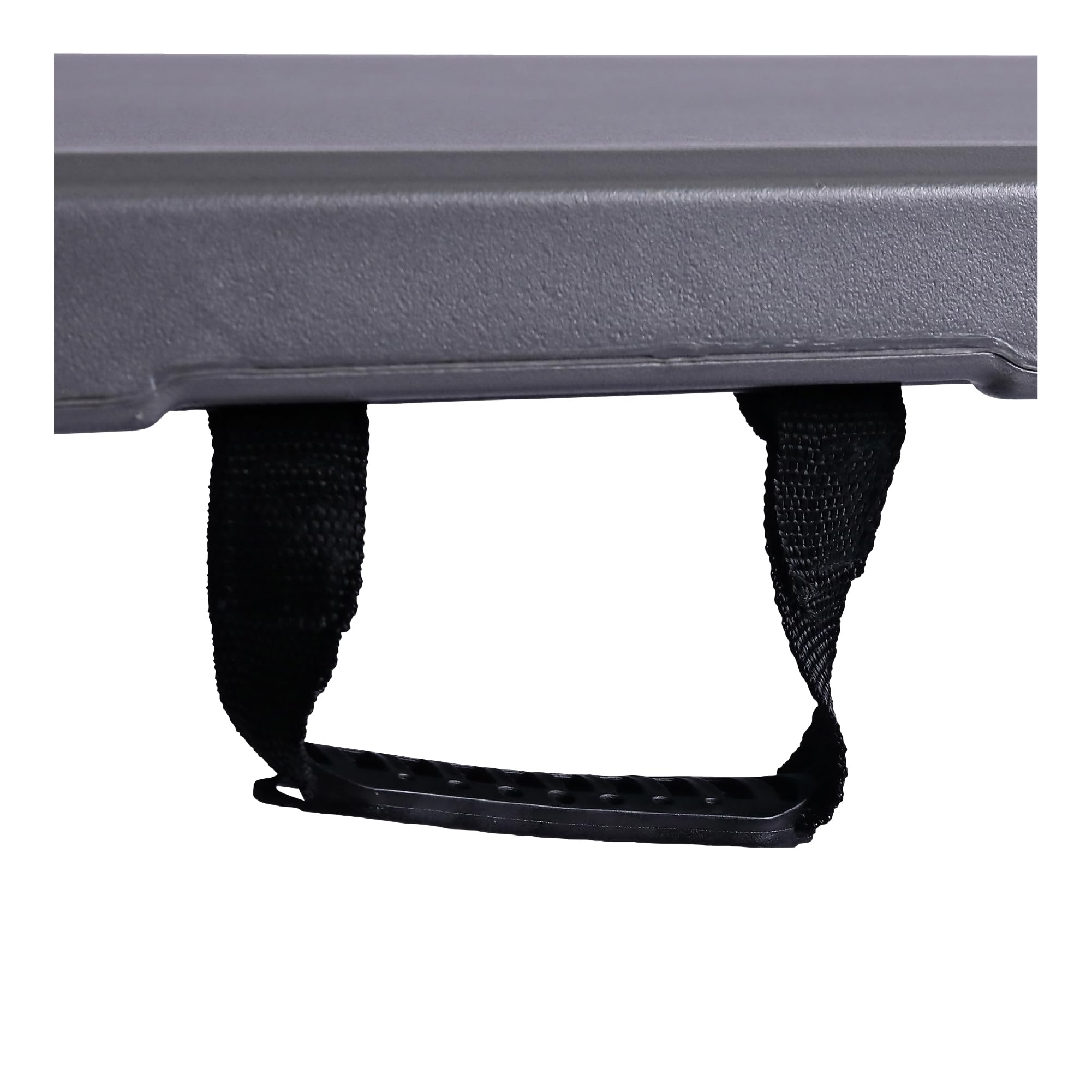 Indestructible Iceberg 1200 Series Folding Table 30x96 Inches - Heavy Duty Center-Fold Design for Indoor & Outdoor Use - Charcoal Finish - Perfect for Parties, Camping, and Events