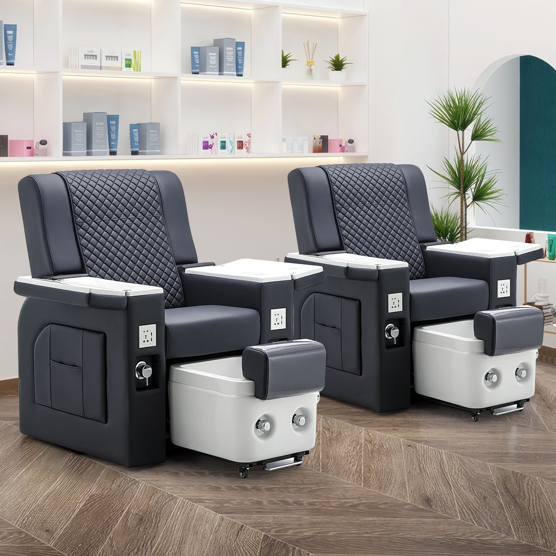 Bella Elite Professional Massage Pedicure Chair with Built-in Plumbing System - Perfect for Spa, Salon & Home Relaxation