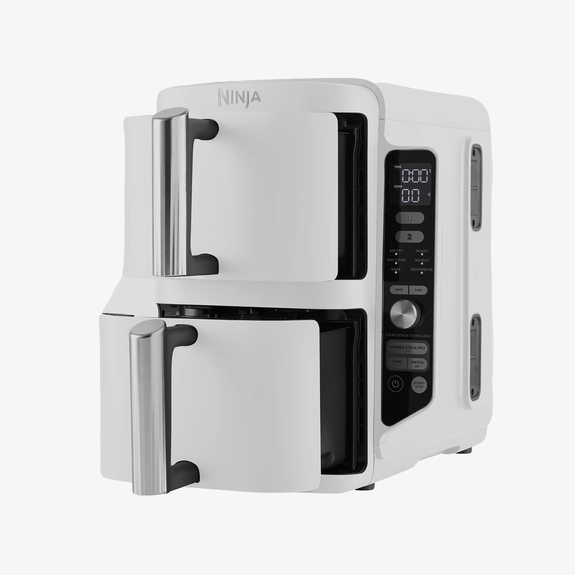Ninja DoubleStack XXXL 9.5L 2 Drawer Air Fryer - Large Capacity Air Fryer Oven for Family Cooking, Healthy Oil-Free Frying, Baking & Roasting - Perfect for Home Kitchen, Parties & Meal Prep