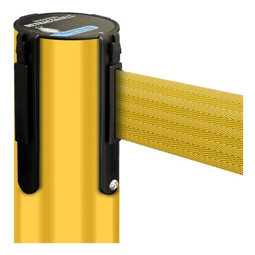 Yellow Alumnium Post w/Yellow Belt