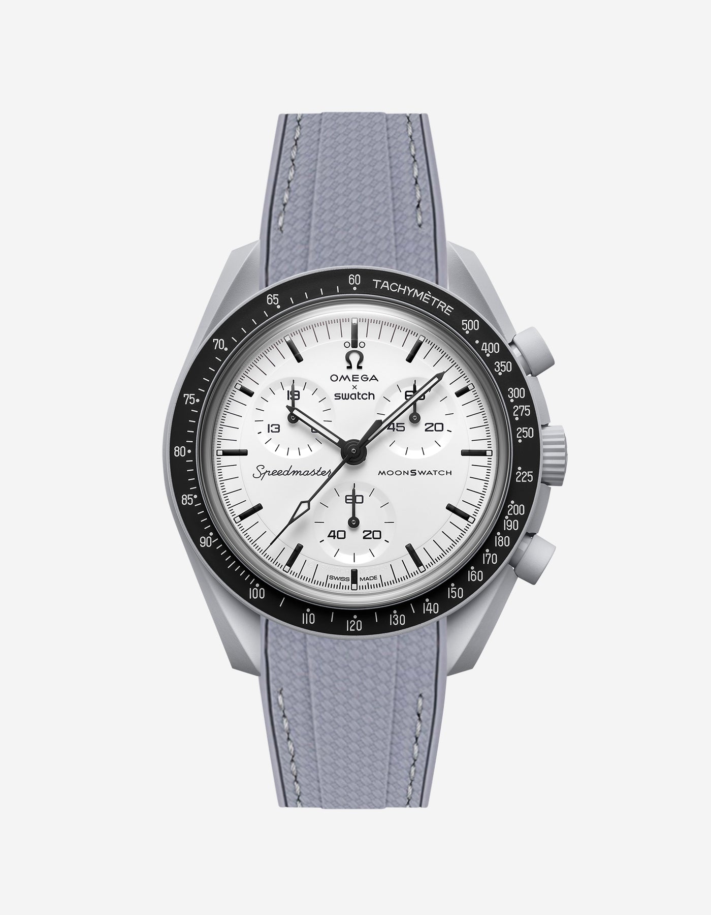 Premium Rubber Watch Band for Omega x Swatch MoonSwatch 1965 - Durable Replacement Strap for MoonSwatch Collection | Perfect for Sports, Swimming & Everyday Wear