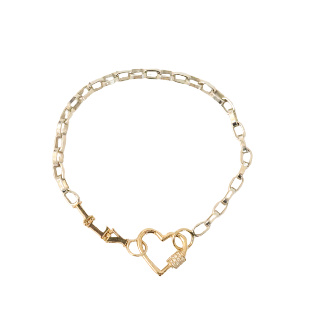 Marla Aaron Sterling Silver & 14K Gold 
