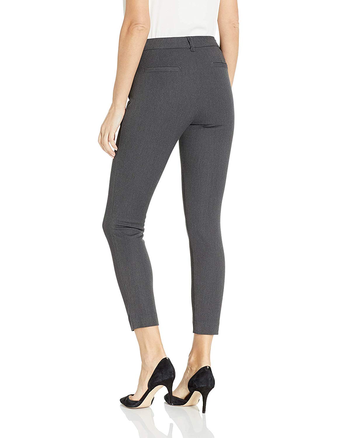 Amazon Essentials Women's Skinny Ankle Pants - Slim Fit Stretch Work Pants for Office, Business Casual & Everyday Wear
