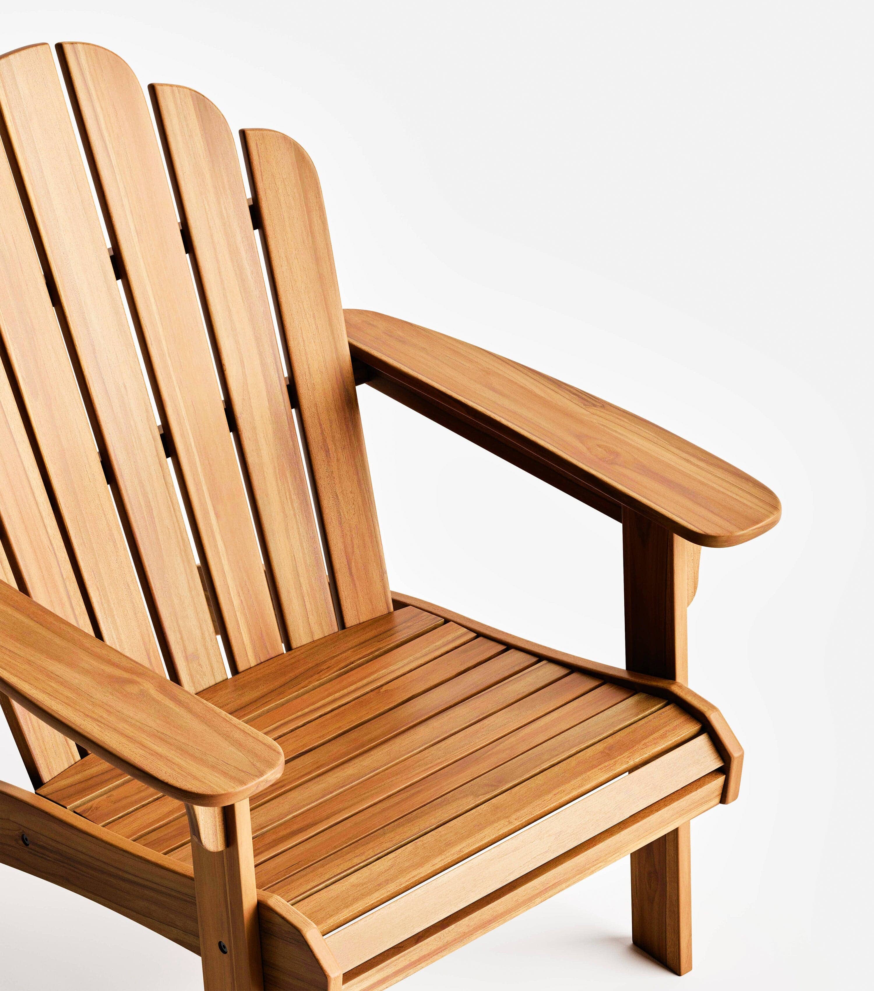 Classic Adirondack Chair - Outdoor Patio Furniture, Durable Wooden Deck Chair for Garden, Backyard & Poolside Relaxation | Perfect for Lounging, Sunbathing & Entertaining Guests