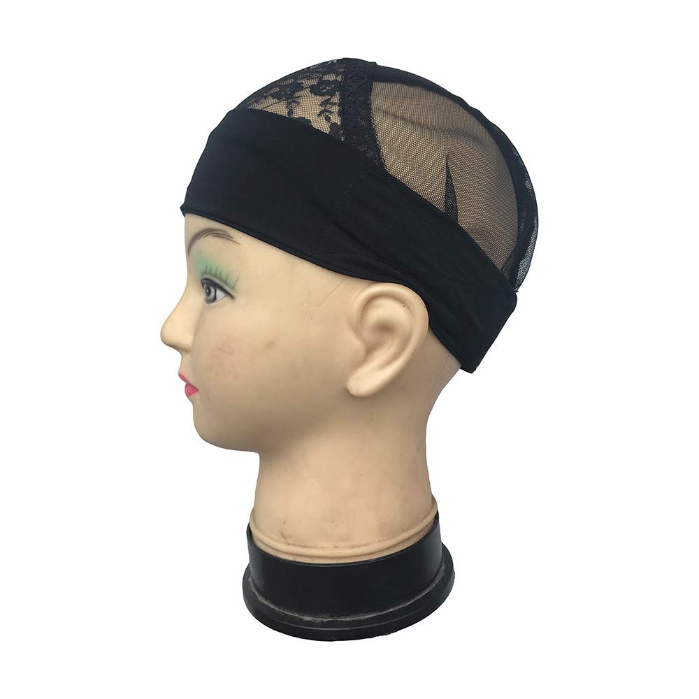 22.5inch Furun Medium Lace Wig Cap with Adjustable Headband - Breathable & Comfortable for Wig Making, Lace Wigs & Frontals - Perfect for Salon Styling, Cosplay & Daily Wear