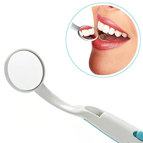 LED Dental Mirror with Light - Anti-Fog Mouth Inspection Mirror for Dentists & Home Use - Perfect for Teeth Cleaning, Oral Exams & DIY Dental Care