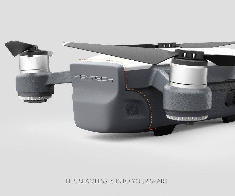 PGY TECH P SP 119 Transparent Gimbal Protector for DJI Spark Drone - Perfect for Aerial Photography, Travel & Outdoor Adventures