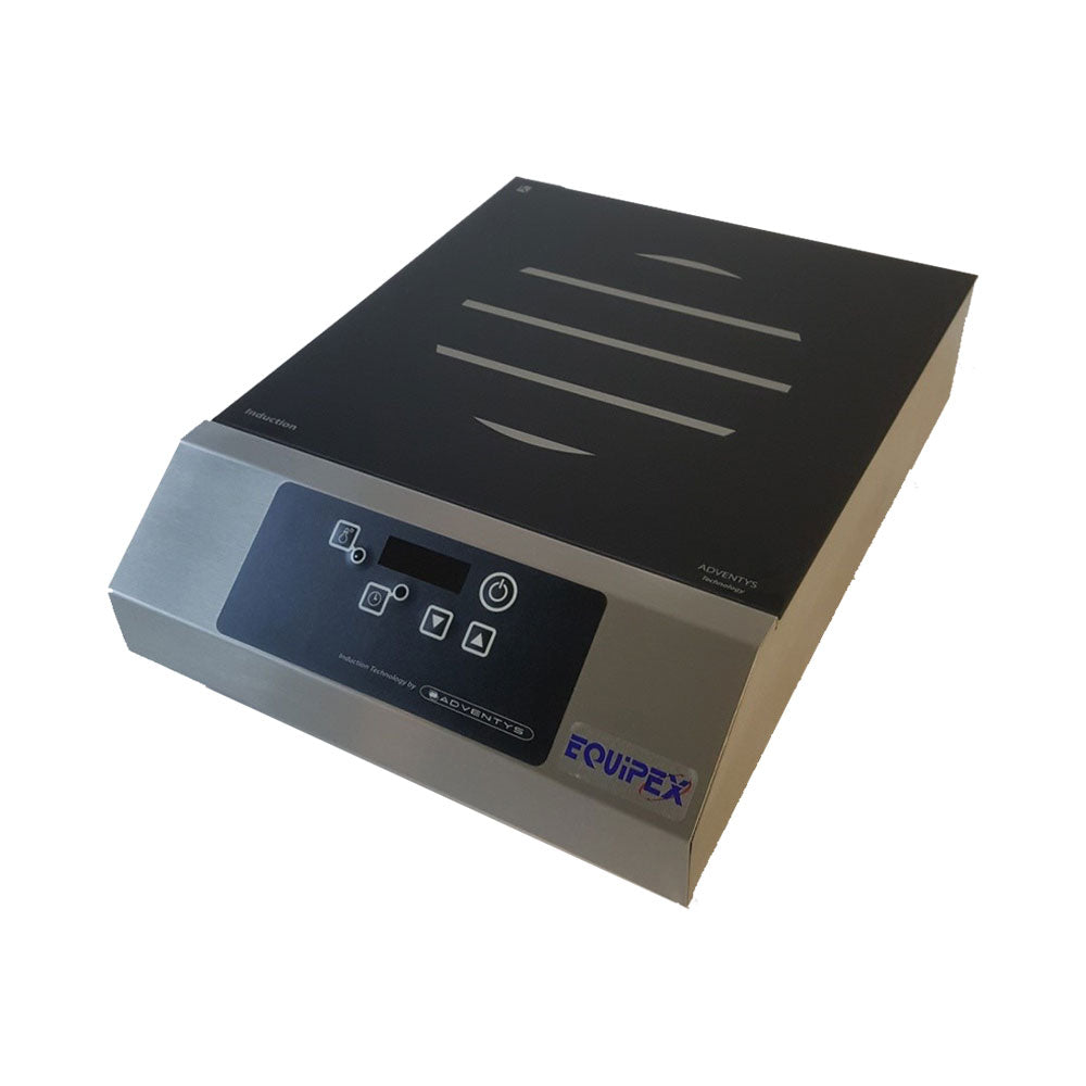 Equipex GL1800PBS Commercial Countertop Induction Range - 1800W Portable Induction Cooktop for Restaurants, Food Trucks & Home Kitchen Use