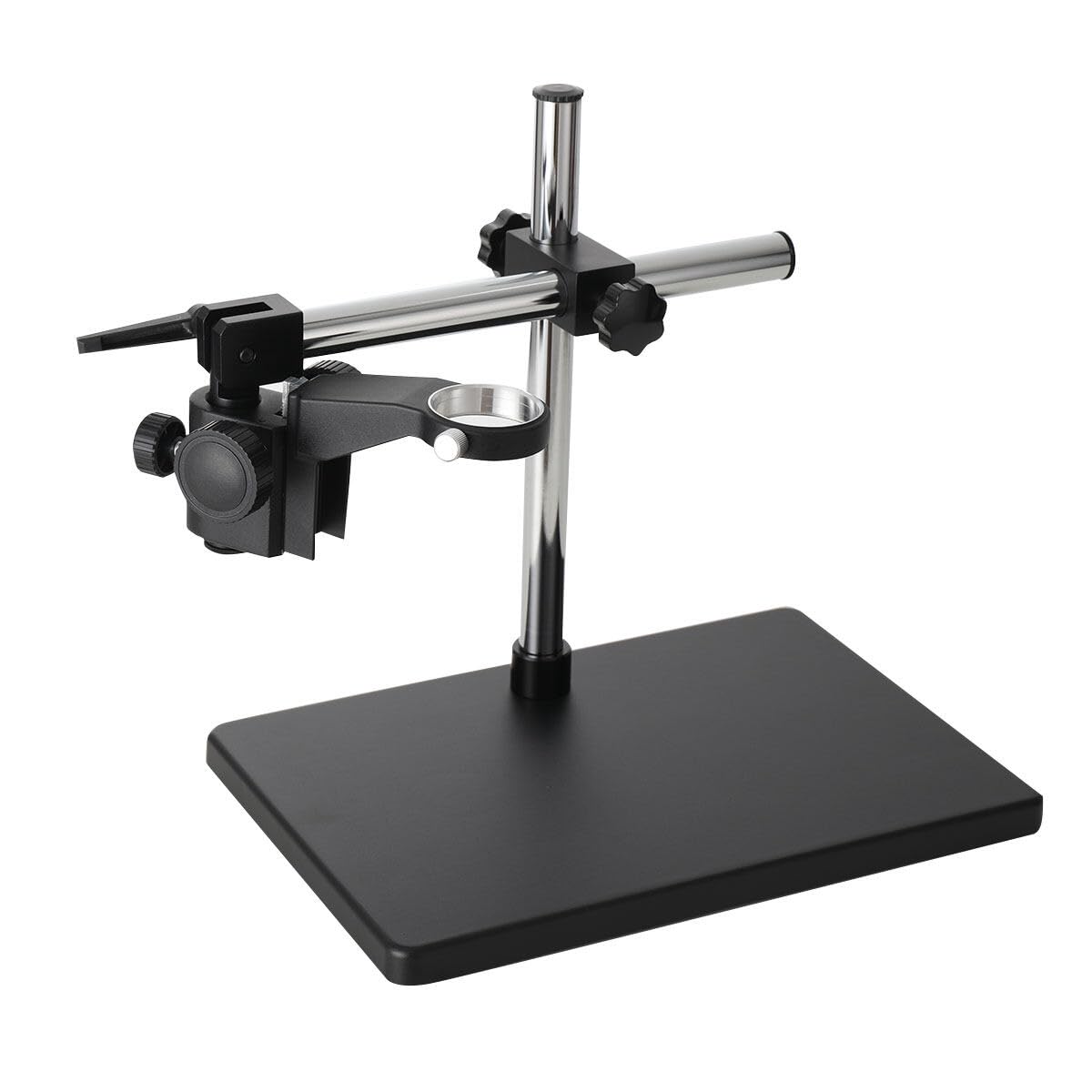 Lfhelper Digital Microscope Stand with Adjustable Boom Arm - 360° Rotating Industrial Camera Holder for Precision Inspection | Perfect for PCB Repair, Jewelry Appraisal & Science Education