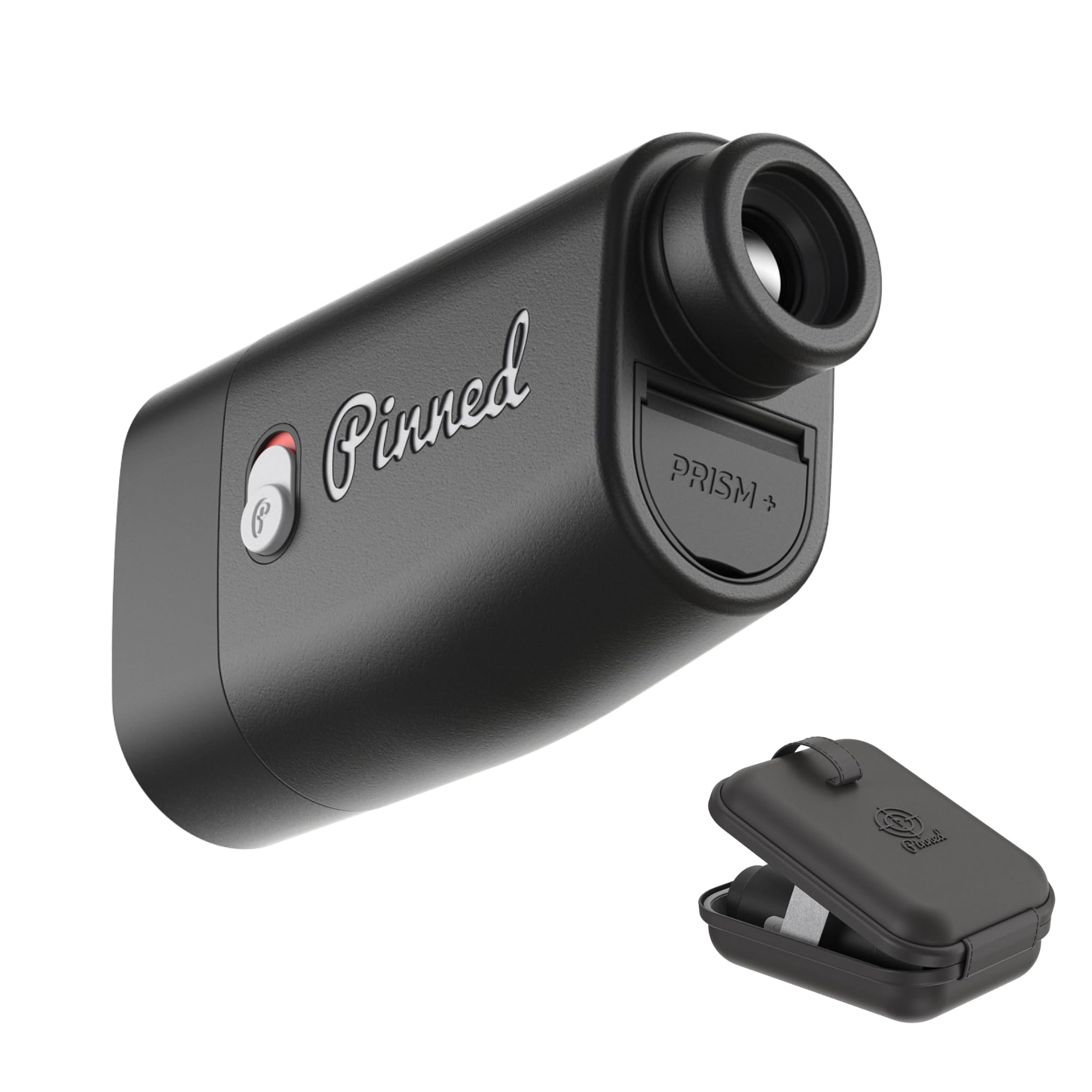 Pinned Prism Slope Golf Rangefinder - USB Rechargeable Laser Distance Finder with Slope Adjustment & Vibration Lock - Perfect Golf Accessory for Men & Women - Ideal for Course Play, Practice & Tournament Use
