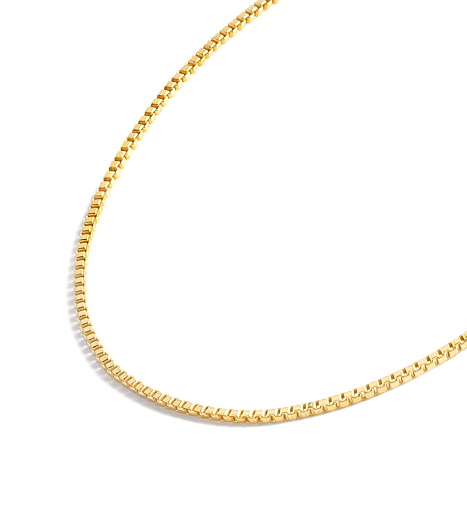 Jewelry Atelier Gold Chain Necklace Collection for Women & Men - Box, Cable & Clip Chain Styles | Perfect for Gifts, Layering & Everyday Wear