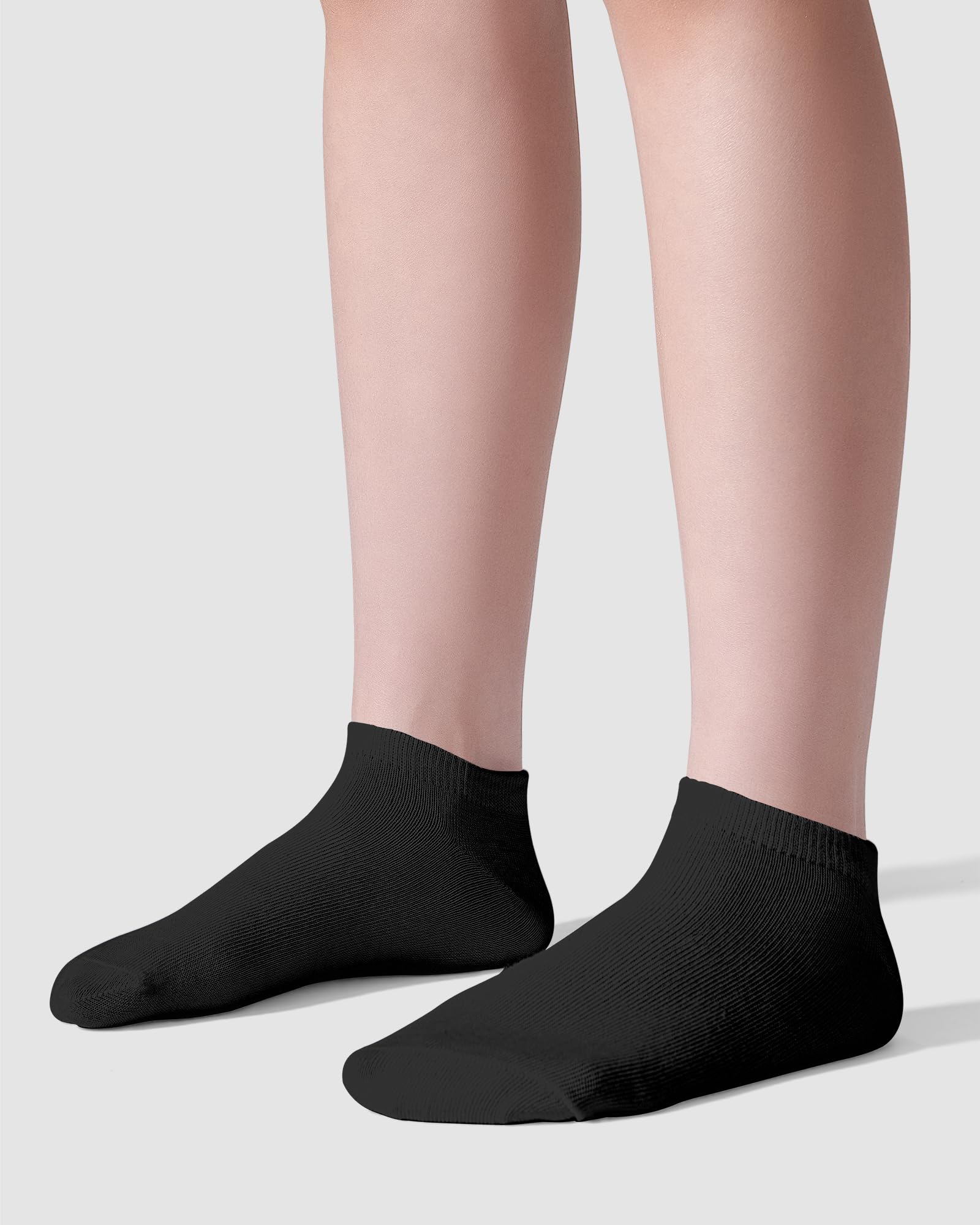 KEREDA 15 Pairs Kids Ankle Socks for Boys & Girls - Half Cushion Low Cut Athletic Socks - Perfect for School, Sports & Daily Wear