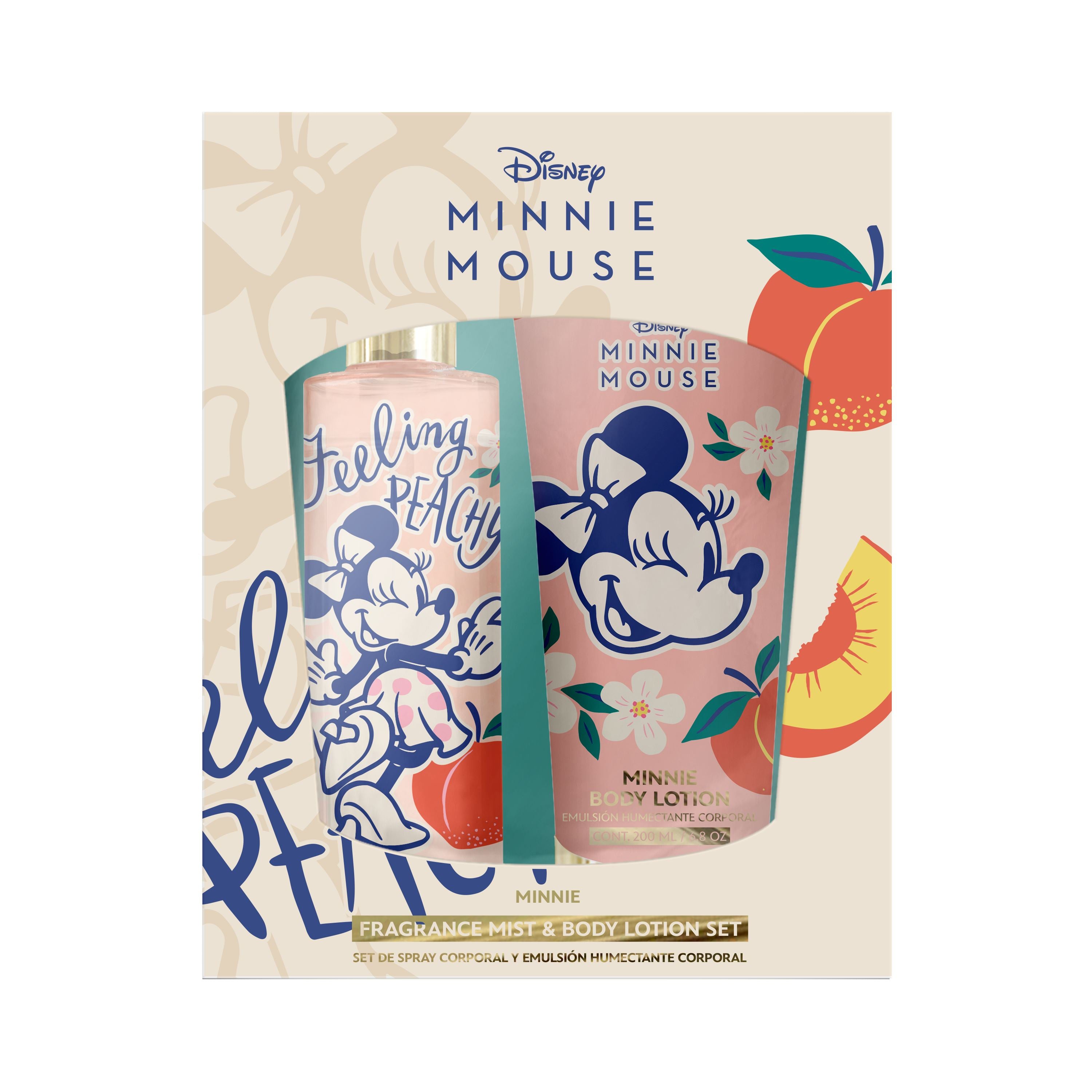 Minnie Mouse Body Mist & Lotion Set - Floral Scented Perfume Spray & Moisturizing Cream for Women & Girls - Perfect for Daily Use, Gifts & Disney Themed Parties