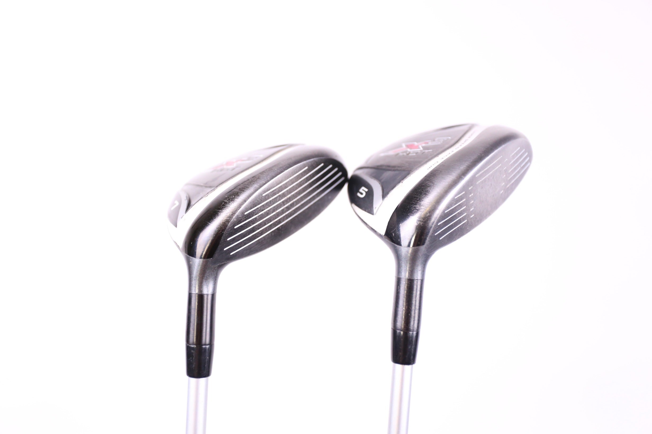 Used Callaway X2 Hot Ladies Right-Handed 5W & 7W Golf Wood Set - Perfect for Women Golfers on the Course or Driving Range