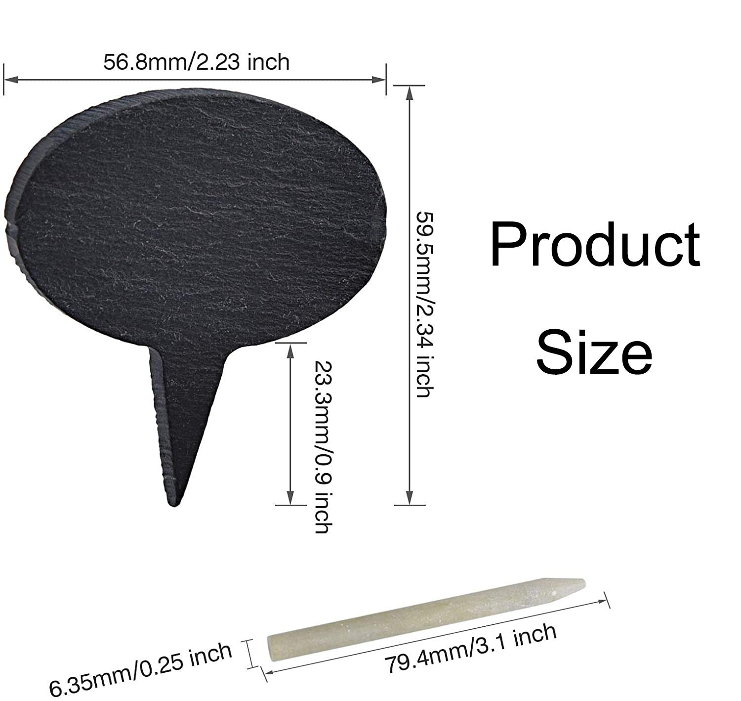10Pcs Slate Cheese Markers with Chalkboard Labels & Drawstring Bags - Reusable Cheese Signs for Charcuterie Boards, Perfect for Weddings, Birthday Parties, Cocktail Events, Christmas Dinners & Home Entertaining