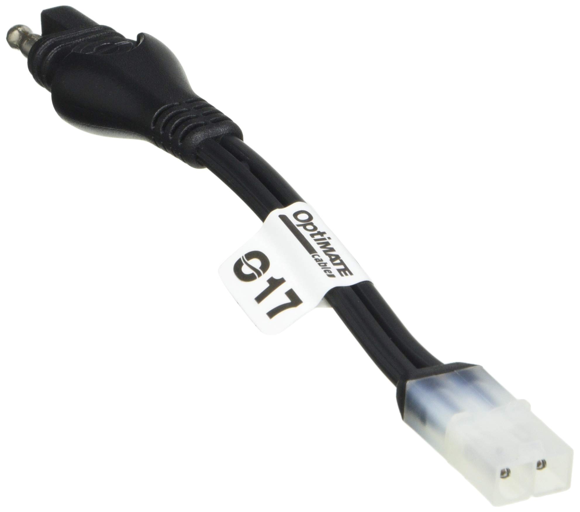 TECMATE Optimate O-17 Battery Charger Cable & Adapter Lead for Motorcycles, ATVs, and Powersports - Durable Charging Solution for Maintenance & Long-Term Storage
