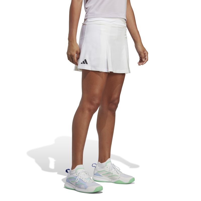 Adidas Women's Club Tennis Pleated Skirt - Breathable Athletic Skirt for Tennis, Golf & Running - Perfect for Sports & Casual Wear