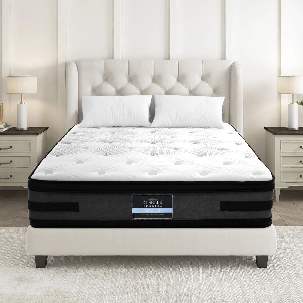 Giselle Cooling Gel Memory Foam Mattress - 36cm Thick Queen Size Bed Mattress for Hot Sleepers | Pressure Relief & Temperature Regulation | Perfect for Master Bedroom, Guest Room & Dorm
