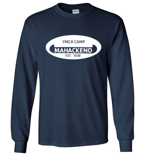 Vintage Mahackeno Long Sleeve T-Shirt for Men & Women - Soft Cotton Comfort Fit Casual Shirt - Perfect for Everyday Wear, Outdoor Activities and Retro Style Fashion