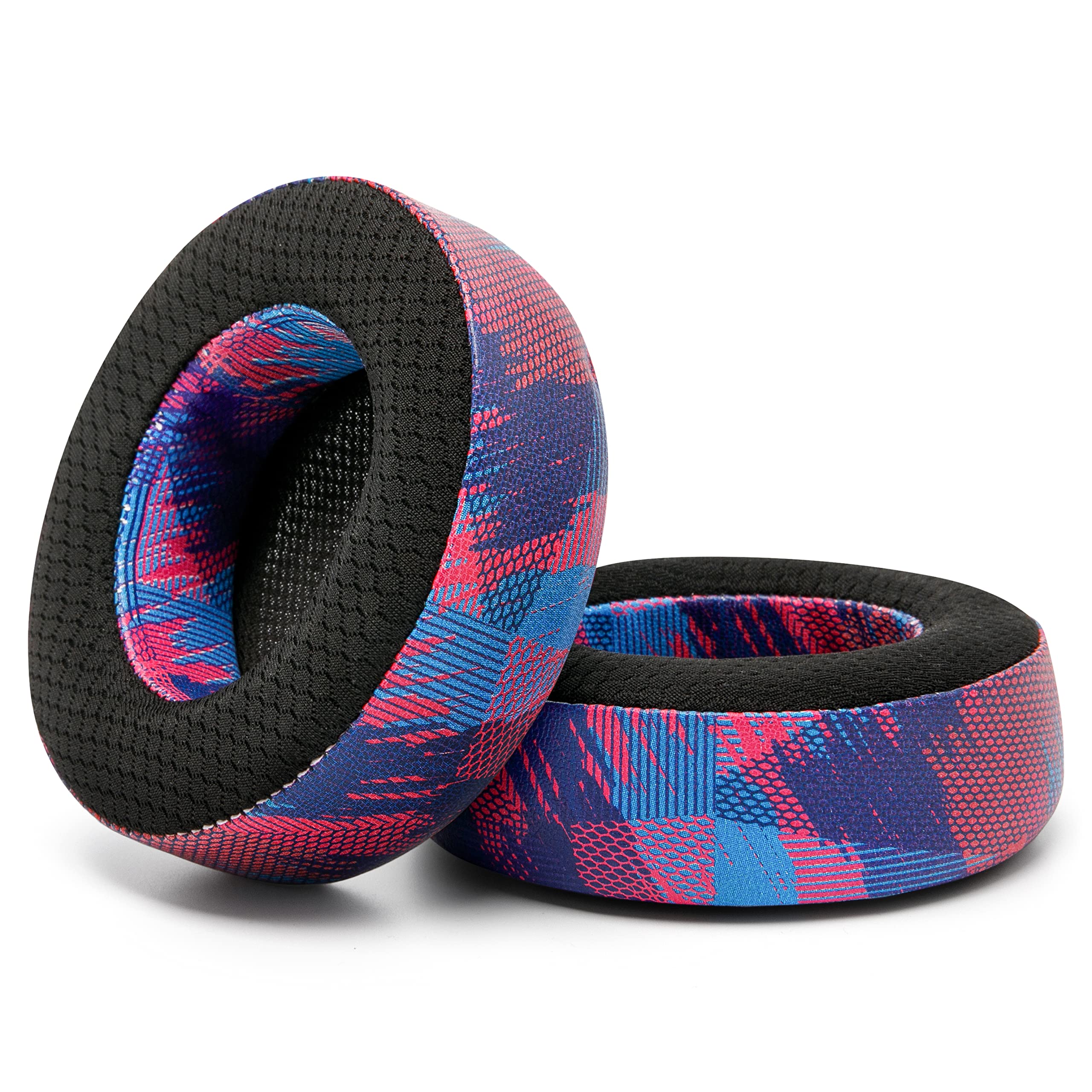 Wicked Cushions Freeze Virtuoso - Premium Hybrid Fabric Cooling Gel Earpads for Corsair Virtuoso Gaming Headset | Enhanced Durability, Comfort & Noise Isolation | Perfect for Long Gaming Sessions & Hot Climates