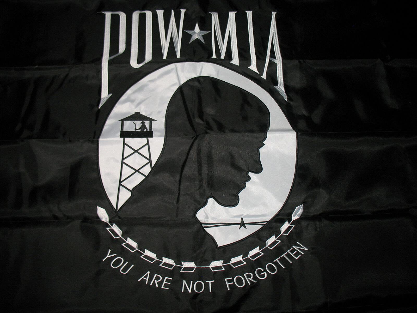 4x6 Double Sided Embroidered Mia Nylon Flag - Premium Sewn Flags & Signs with A-1-3900 - Perfect for Outdoor Decor, Sporting Events & Patriotic Displays