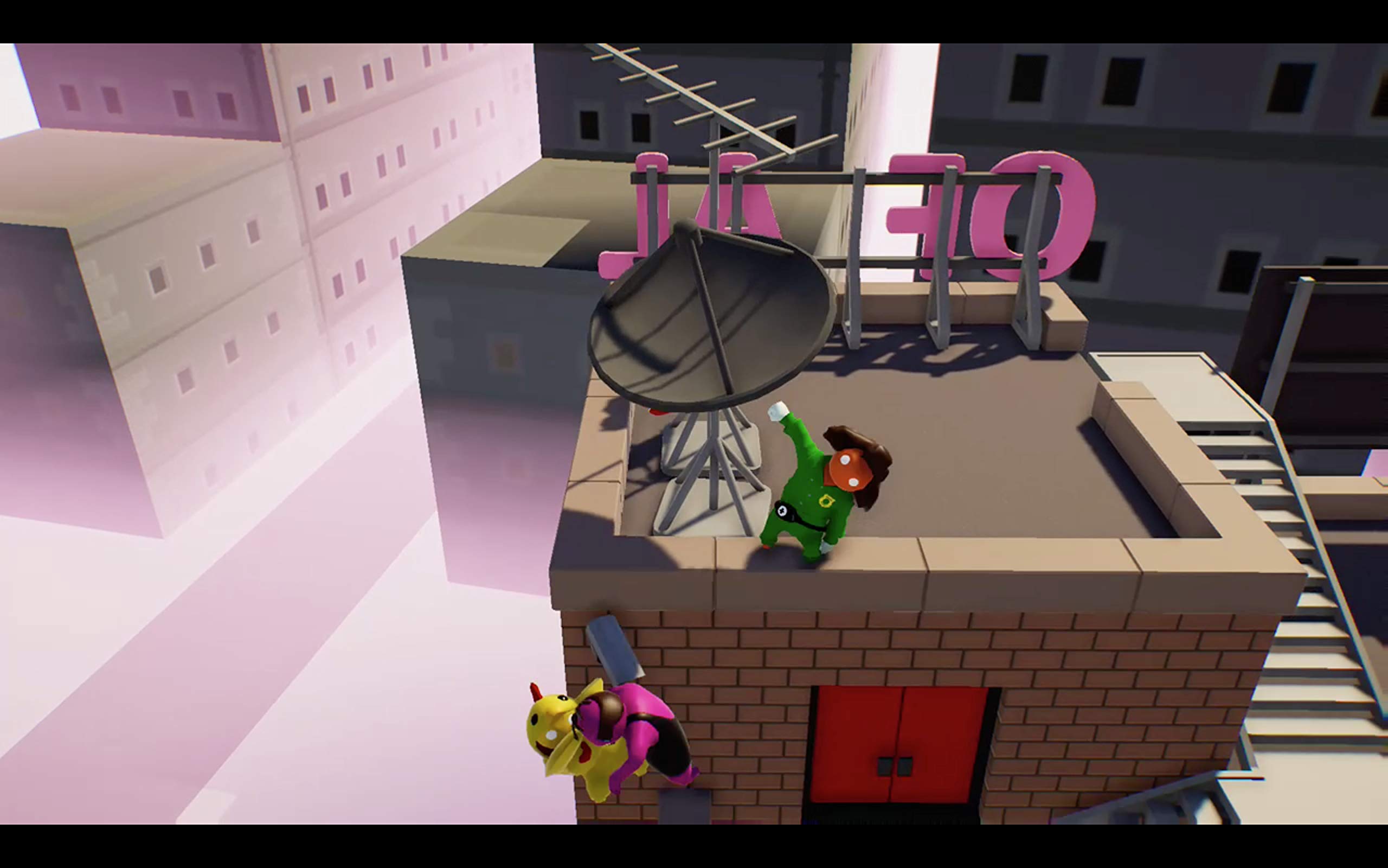 Gang Beasts PS4 Game - Multiplayer Party Fighting Video Game for PlayStation 4 | Fun for Game Nights, Family Gatherings & Friends Hangouts