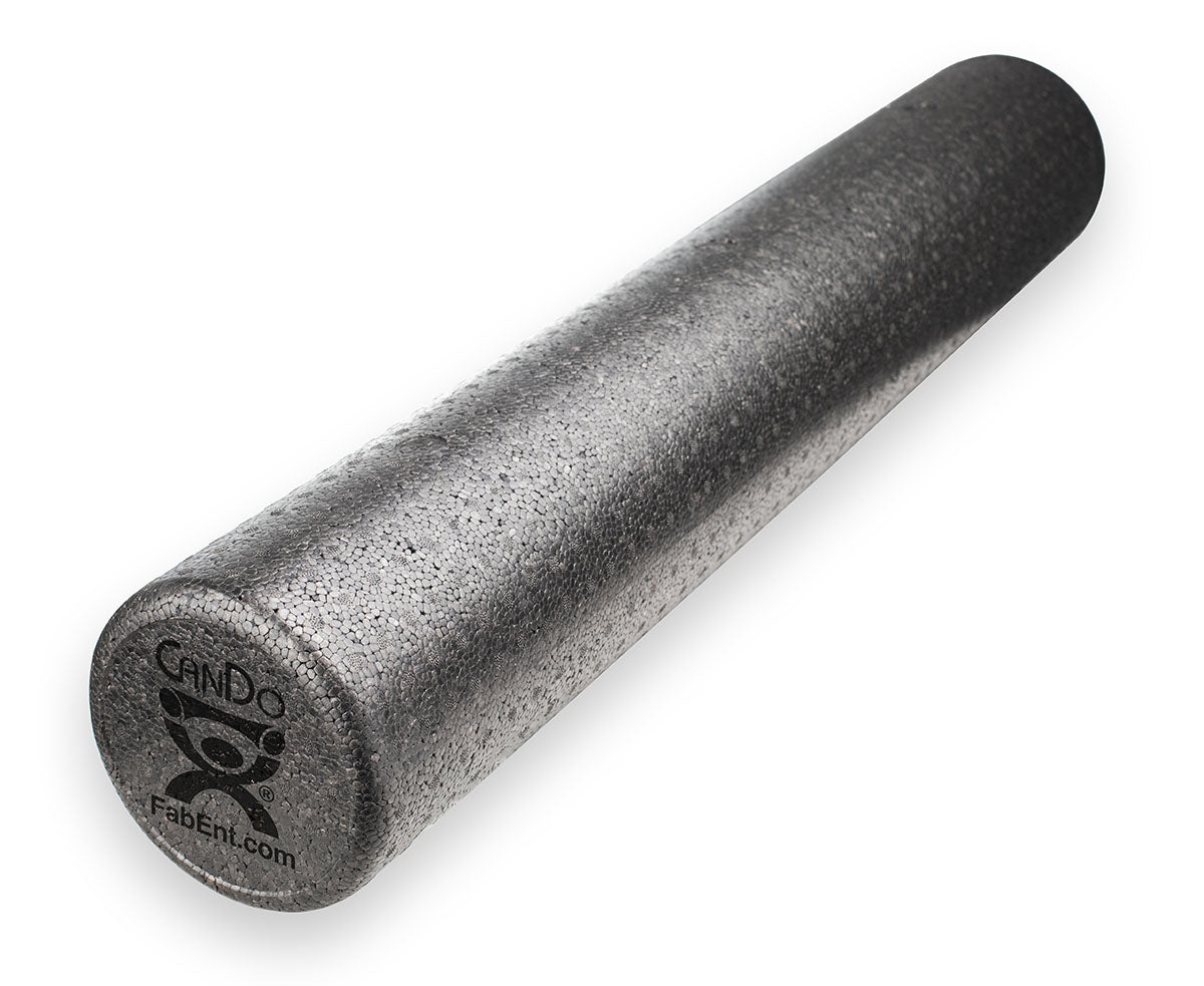 CanDo Foam Roller - Black Composite, Extra Firm 6