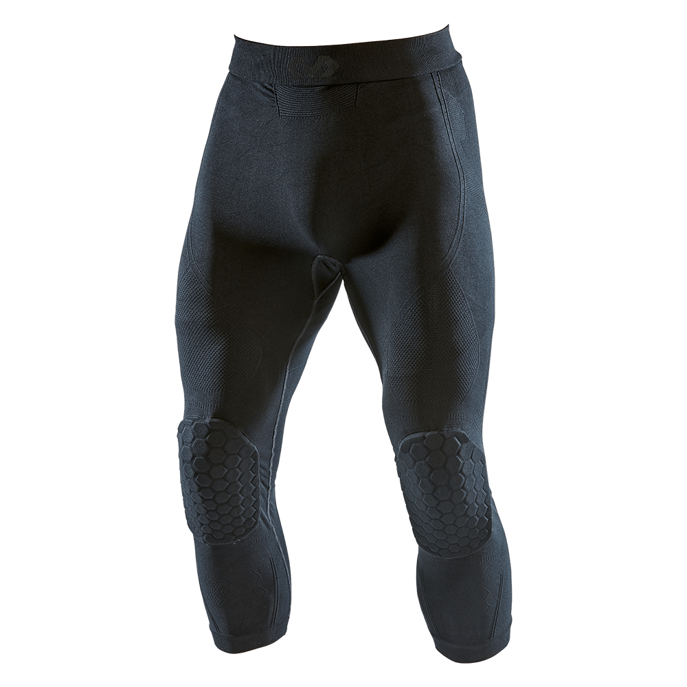 ELITE HEX® 2 Pad 3/4 Tight Compression Leggings for Women - High Performance Workout & Running Tights for Yoga, Gym, and Athletic Training