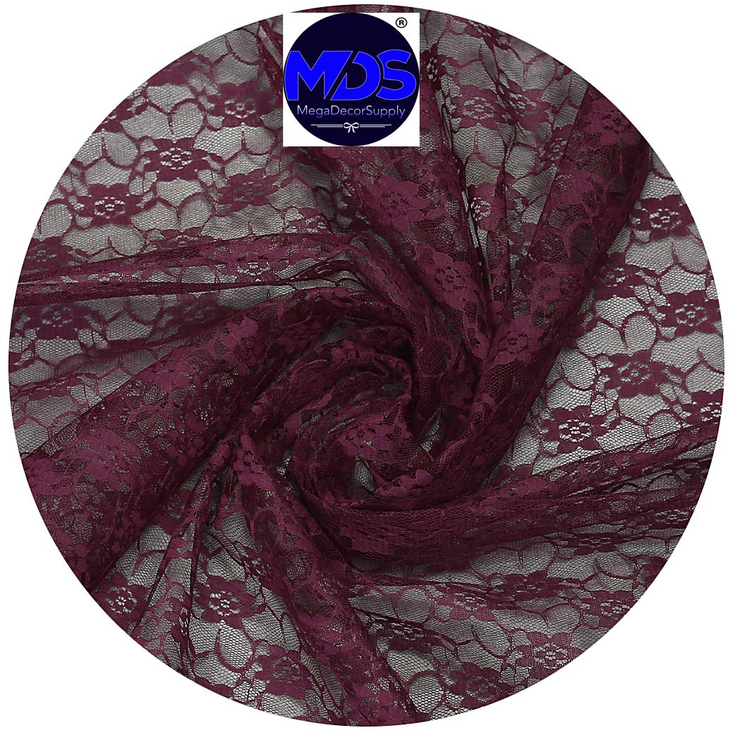15-Pack Elegant Sheer Lace Table Runners 27
