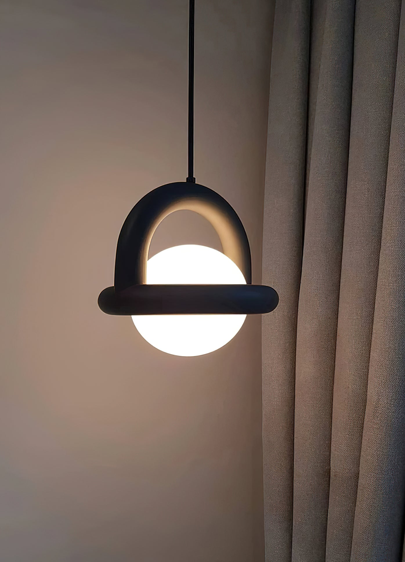 Modern Art Balloon Acrylic Pendant Light - Elegant Ceiling Lamp for Living Room, Bedroom & Dining Room Decor