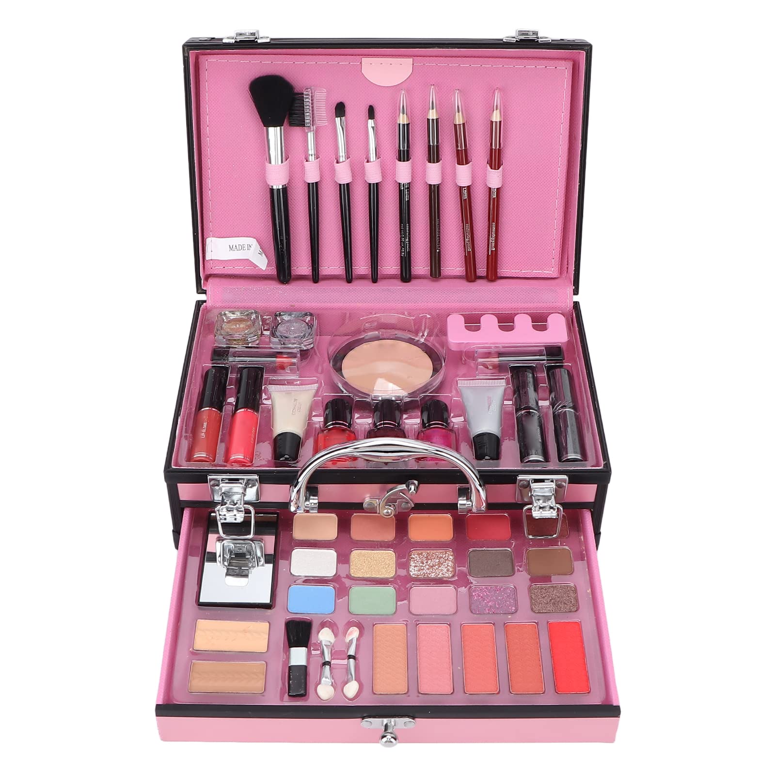 Multifunctional Makeup Kit for Nails & Eyes - Starter Set for Beginners & Pros | Home & Salon Use