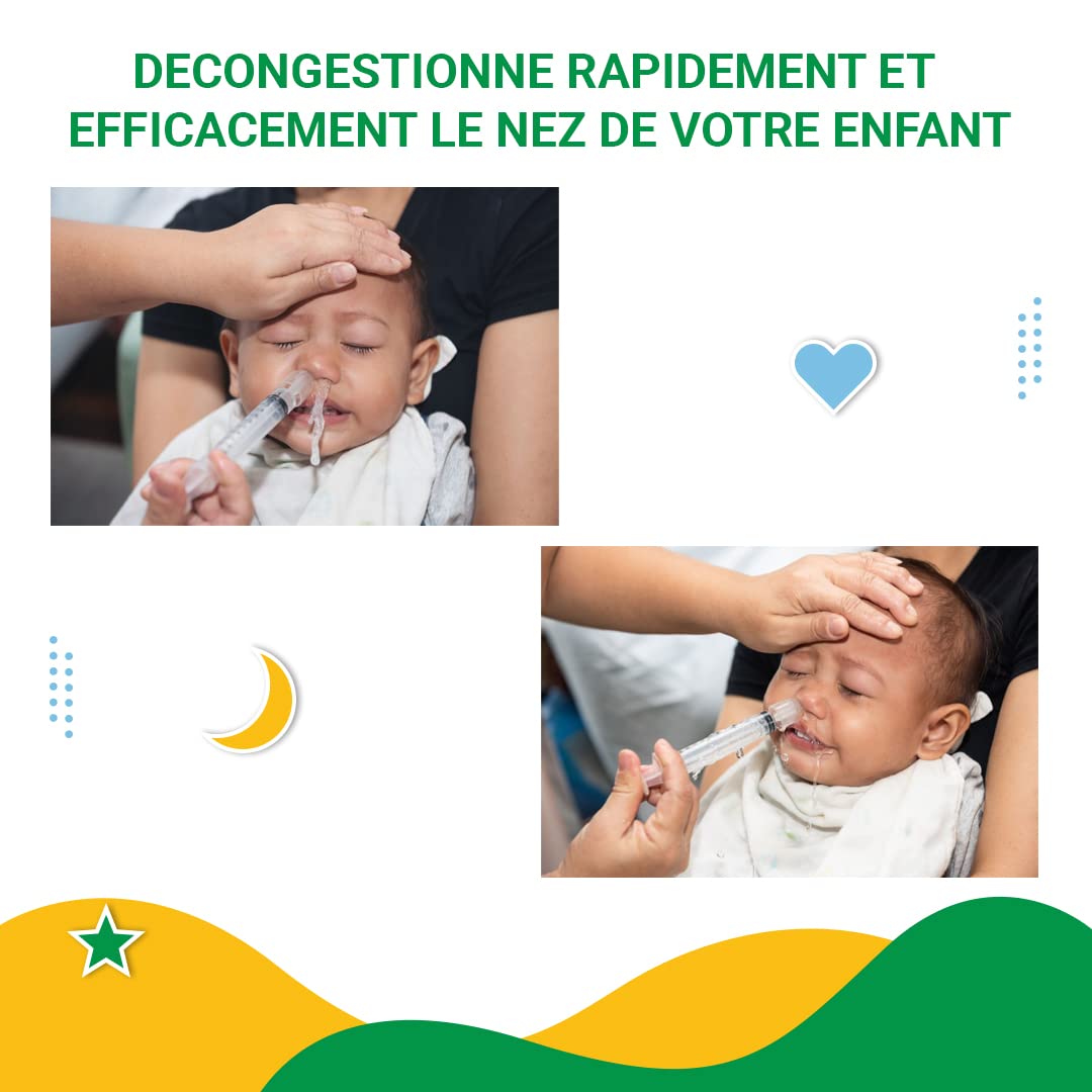 Baby Nasal Aspirator 2-Pack | 10ml Nasal Syringe for Newborns & Infants | Safe Nose Cleaner with Saline Solution | Gentle Baby Hygiene Care | Perfect for Congestion Relief & Nasal Health at Home