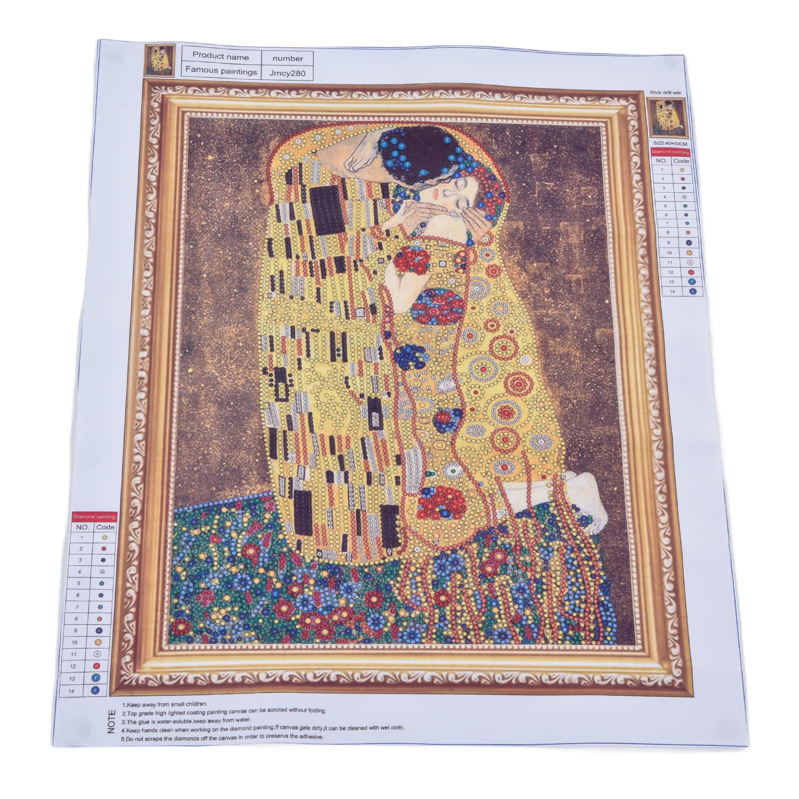 Okuyonic DIY 5D Crystal Rhinestone Painting Kit - Sparkling Canvas Art with Unique Luster | Diamond Dotz Craft for Home Decor, Wall Art for Living Room & Bedroom | Perfect Gift for Adults, Relaxing Creative Hobby